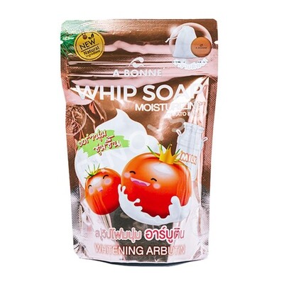 A Bonne Whip Soap Moisturizing Tomato & Milk 100g