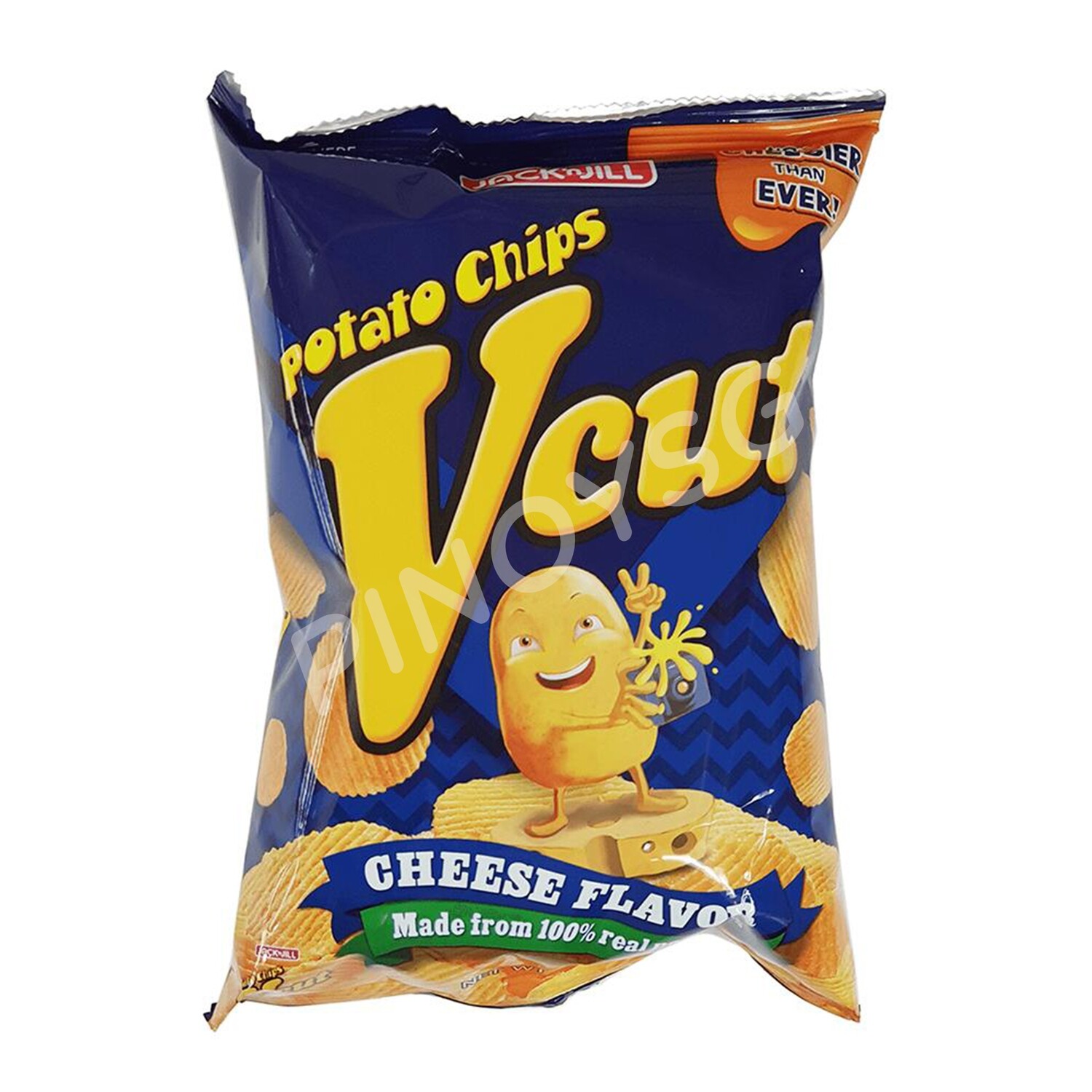 J&amp;J V-Cut Potato Chips Cheese Flavor 60g