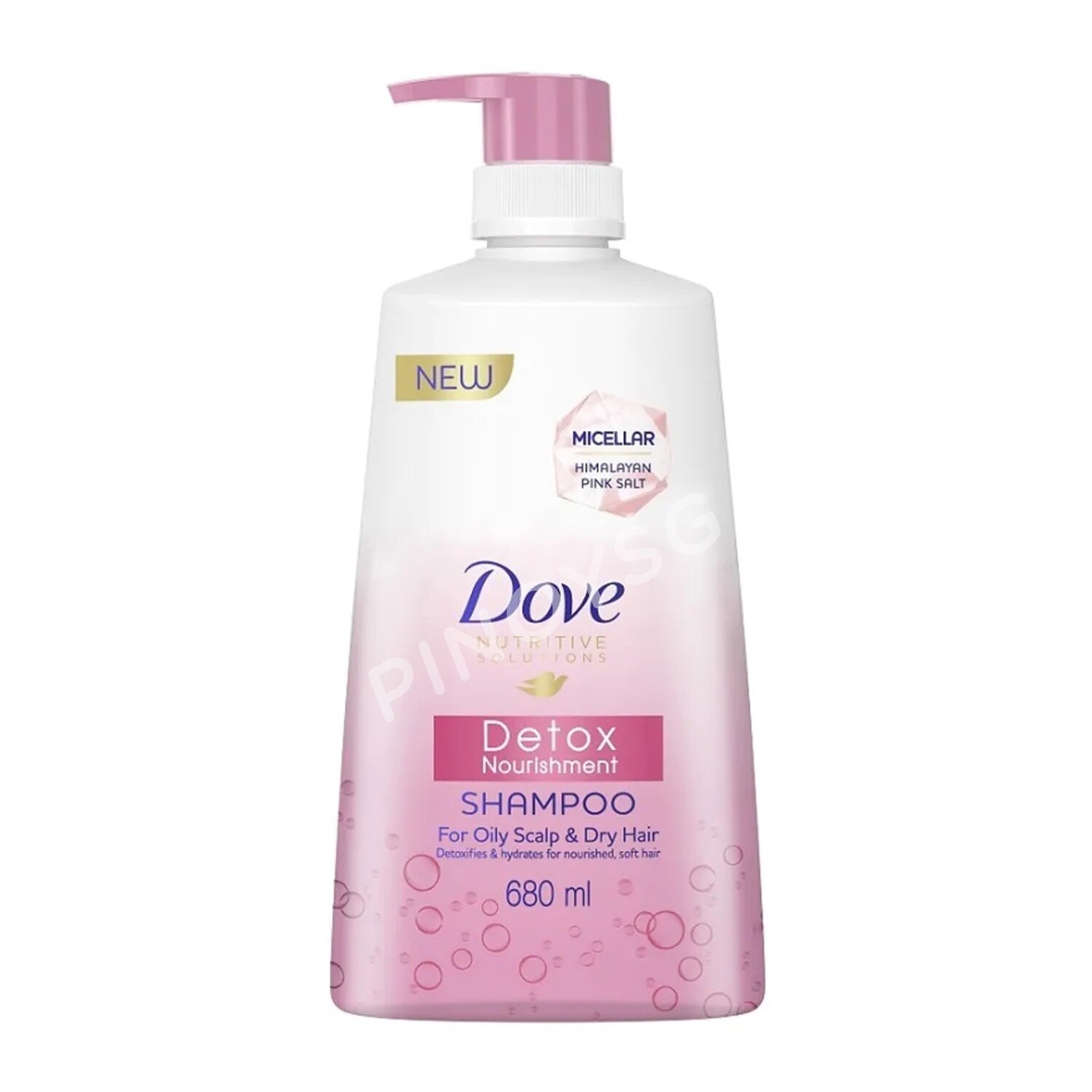 Dove Detox Nourishment Shampoo 680ml