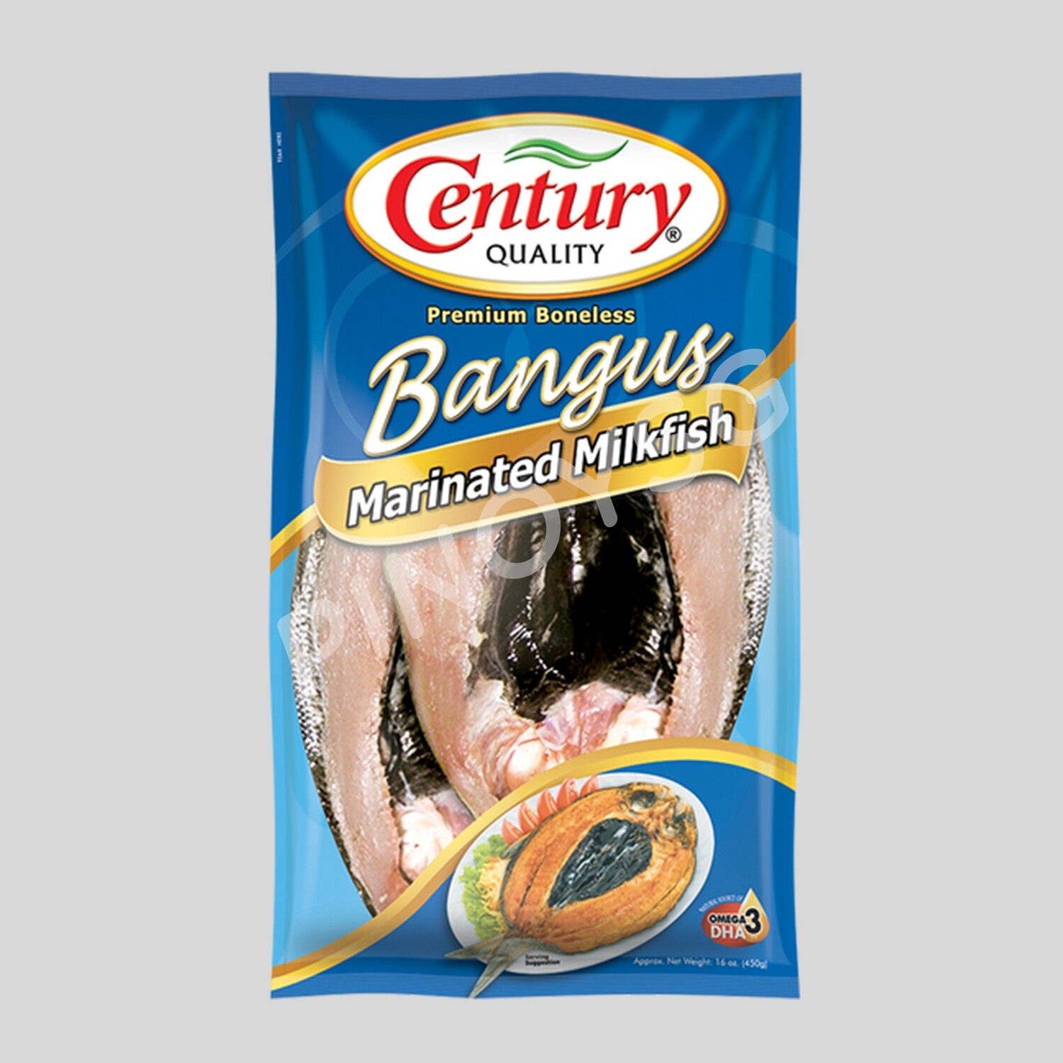 Century Premium Boneless Milkfish Marinated Daing Bangus (2pcs) 450g