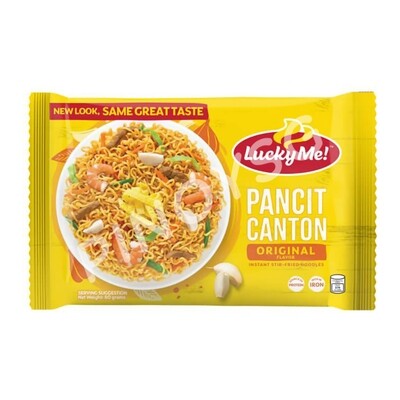 Lucky Me! Pancit Canton Original (Thinner noodles), 1 pc/80g 