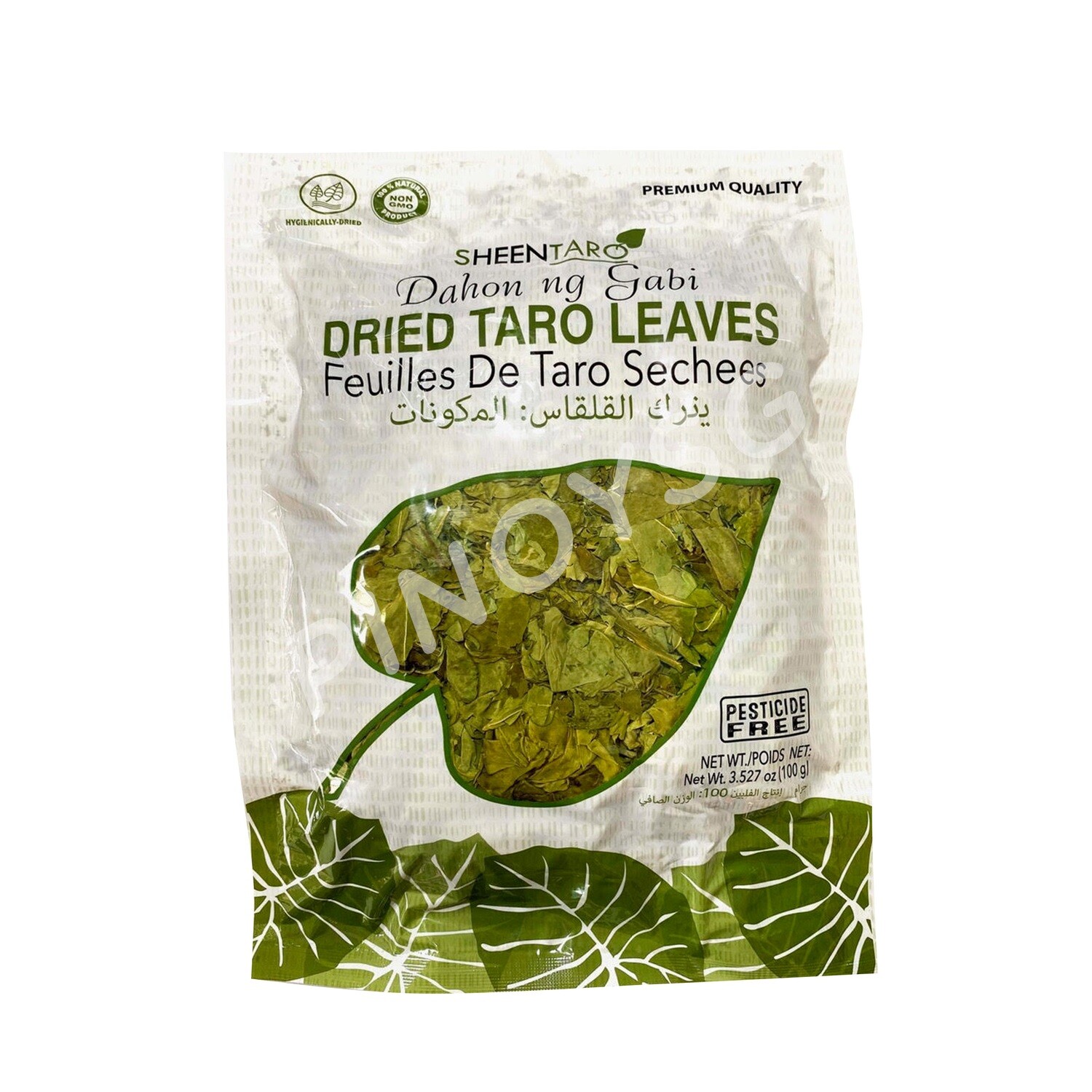 Sheentaro Dried Taro Leaves (Dahon ng Gabi) Laing 100g