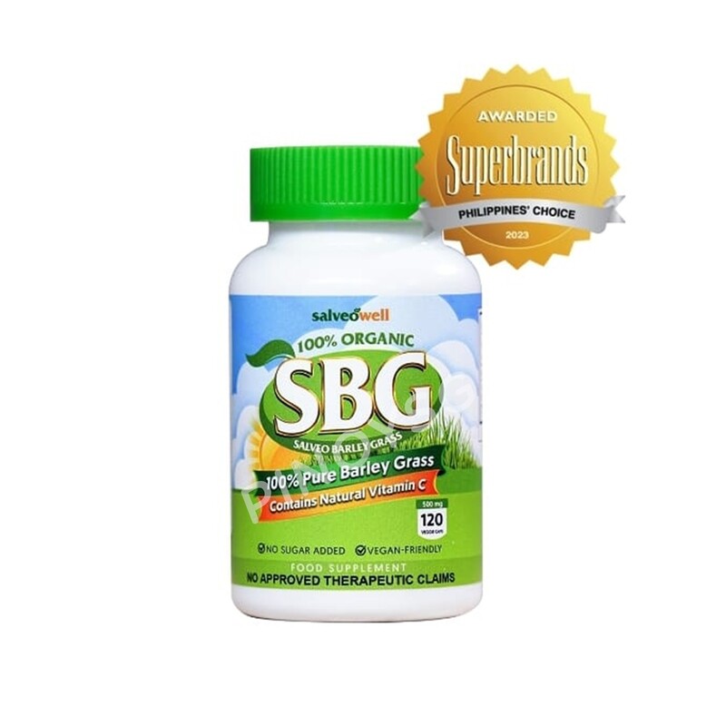 Salveo Barley Grass - SBG Capsules, 500mg 120&#39;s