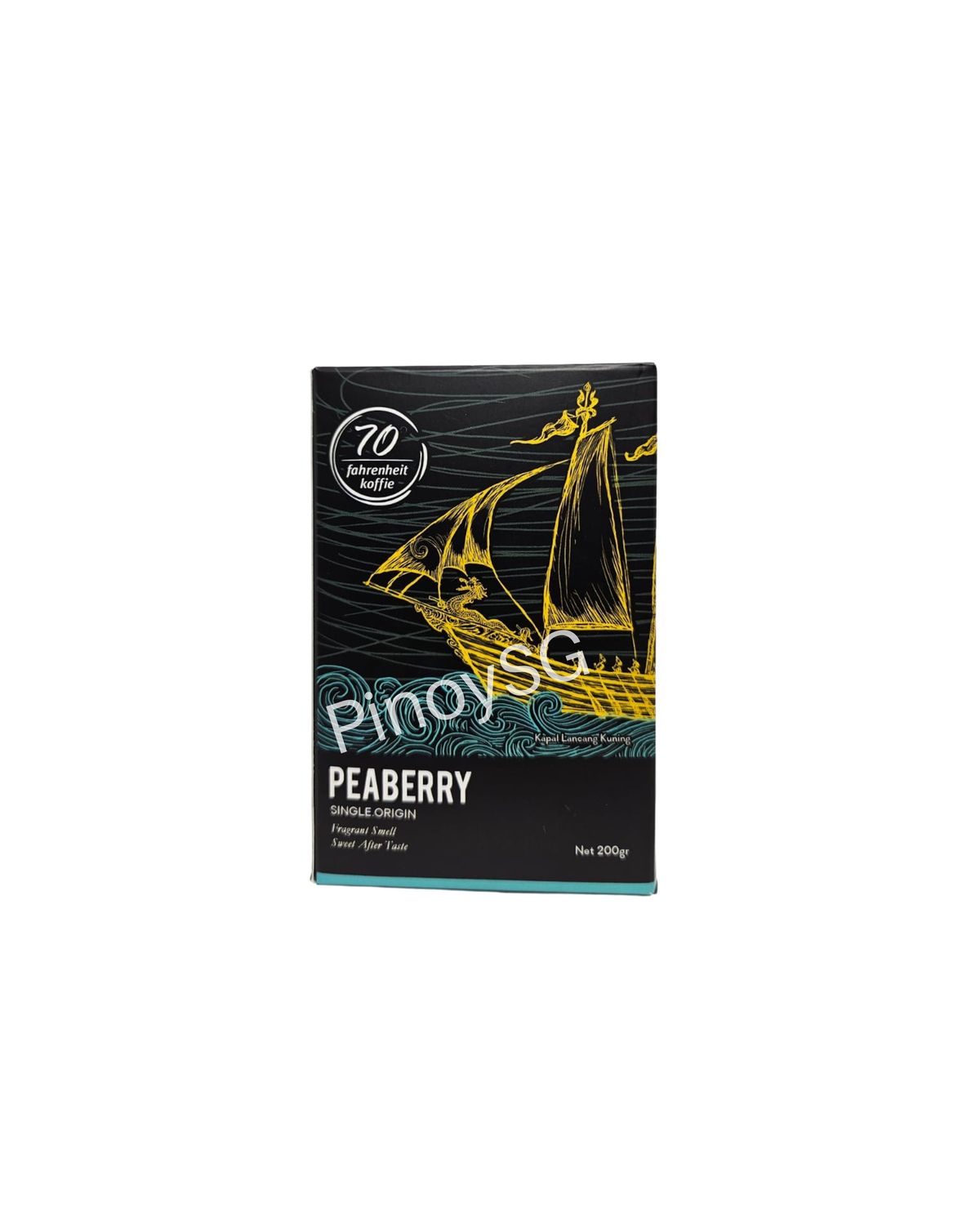 70 Fahrenheit Koffie Peaberry, 200g