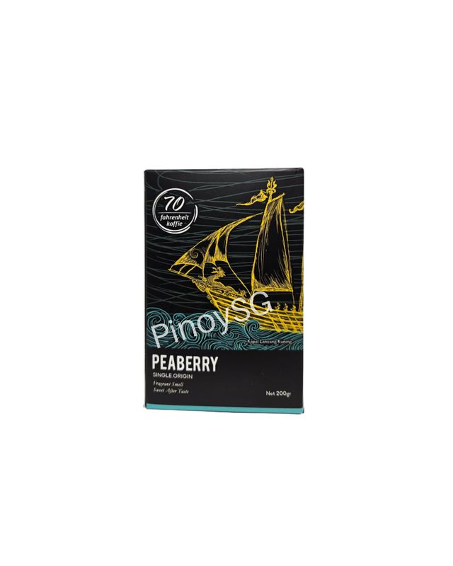 70 Fahrenheit Koffie Peaberry, 200g