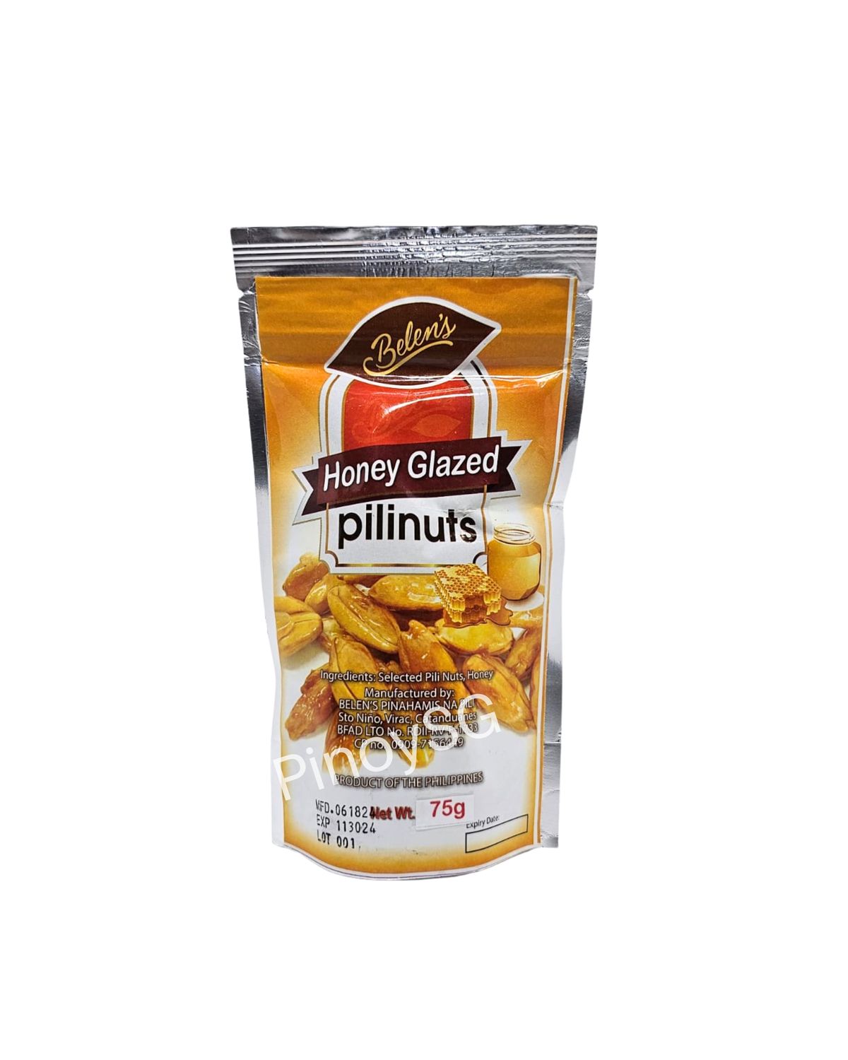 Belen&#39;s Honey Glazed Pili Nut, 75g