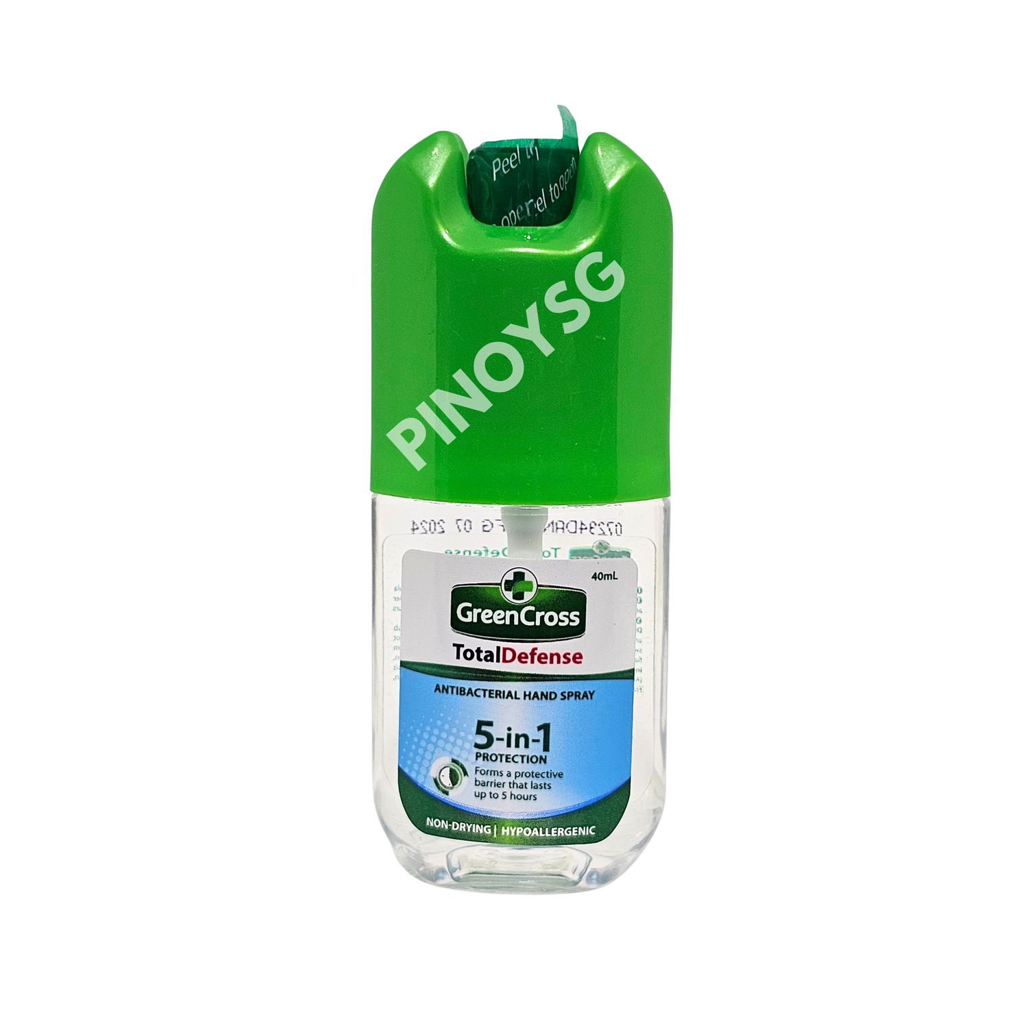 Green Cross TotalDefense Antibacterial Alcohol Sanitizer 40ml