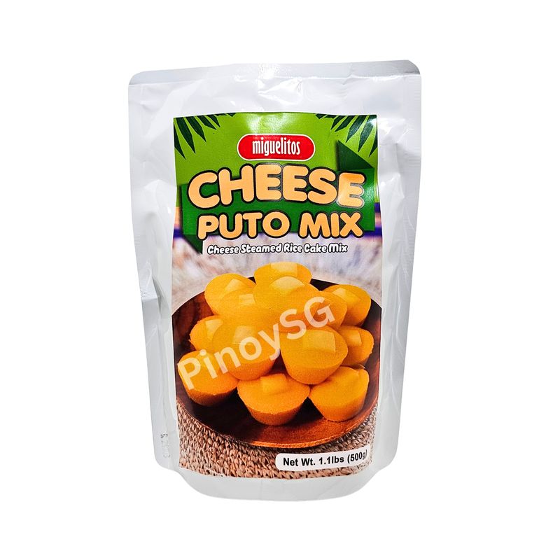 Miguelitos - Cheese Puto Mix - Steamed Rice Cake Mix - 500 G