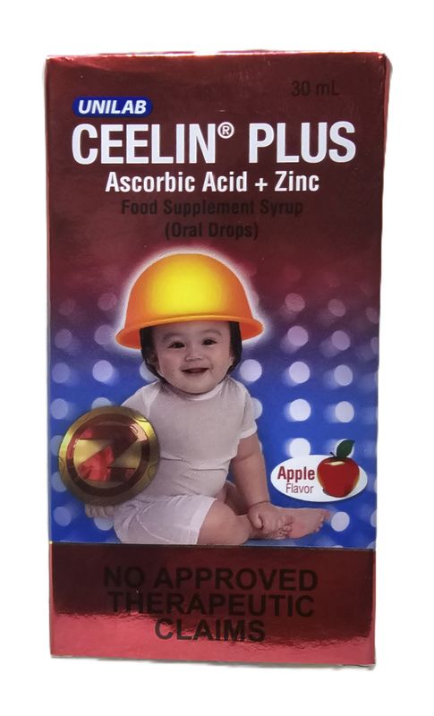 Ceelin Plus Oral Drops Apple Flavor 30ml