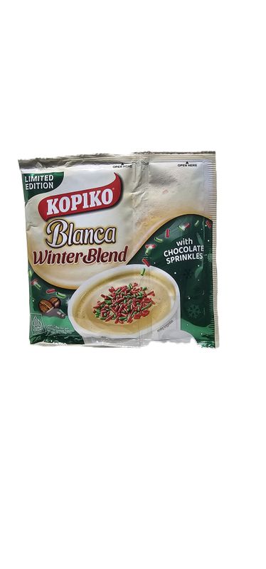 Kopiko Blanca Coffee Winter Blend Sprinkles, 31g [LIMITED EDITION]