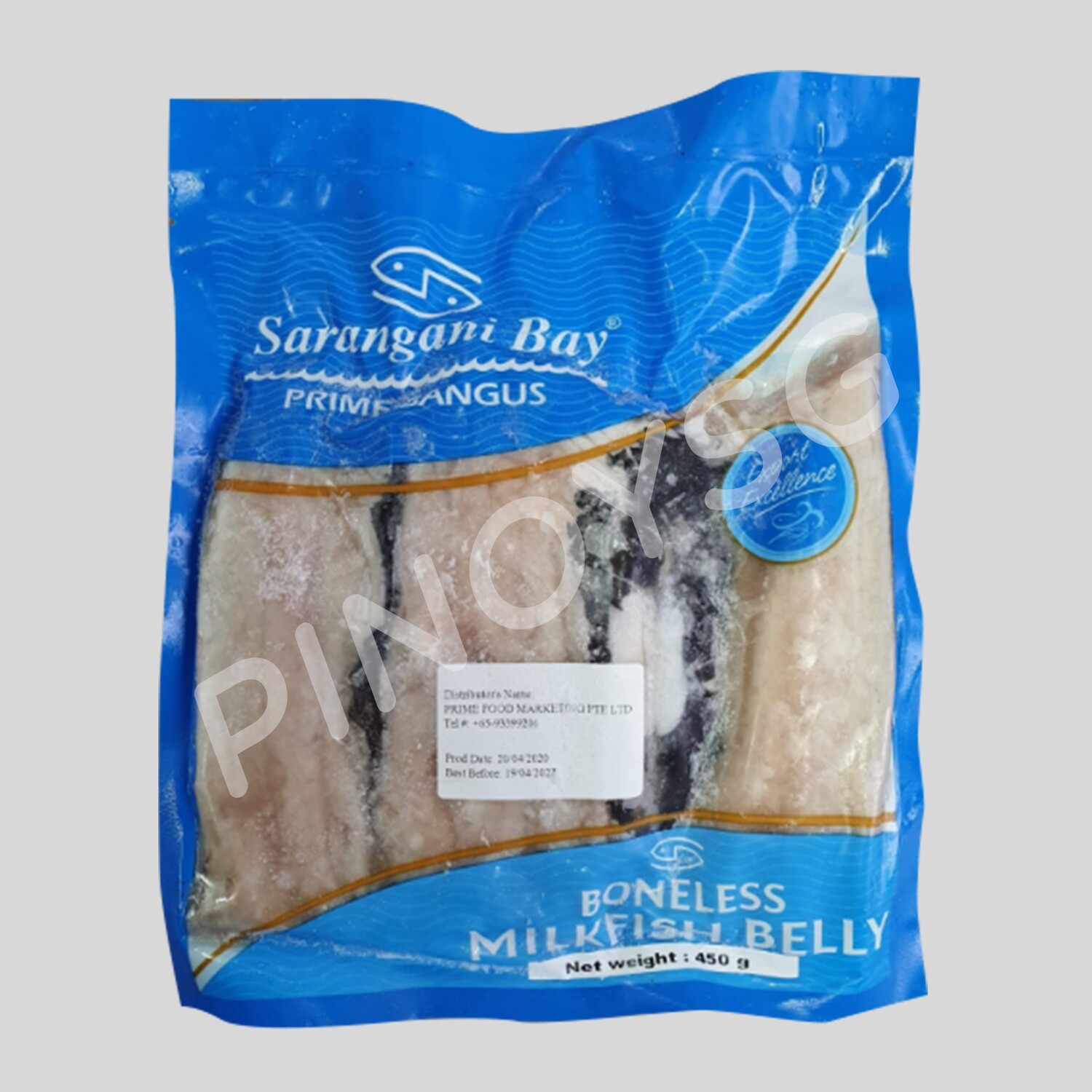 Sarangani Bay Boneless Milkfish Belly (450g)