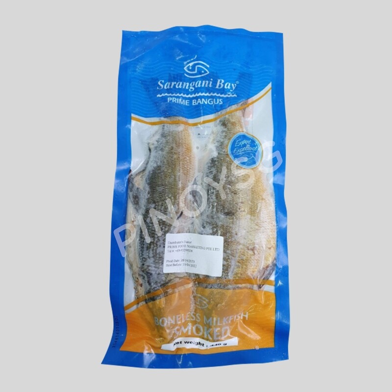 Sarangani Bay Boneless Milkfish Smoked (Tinapa 440g)