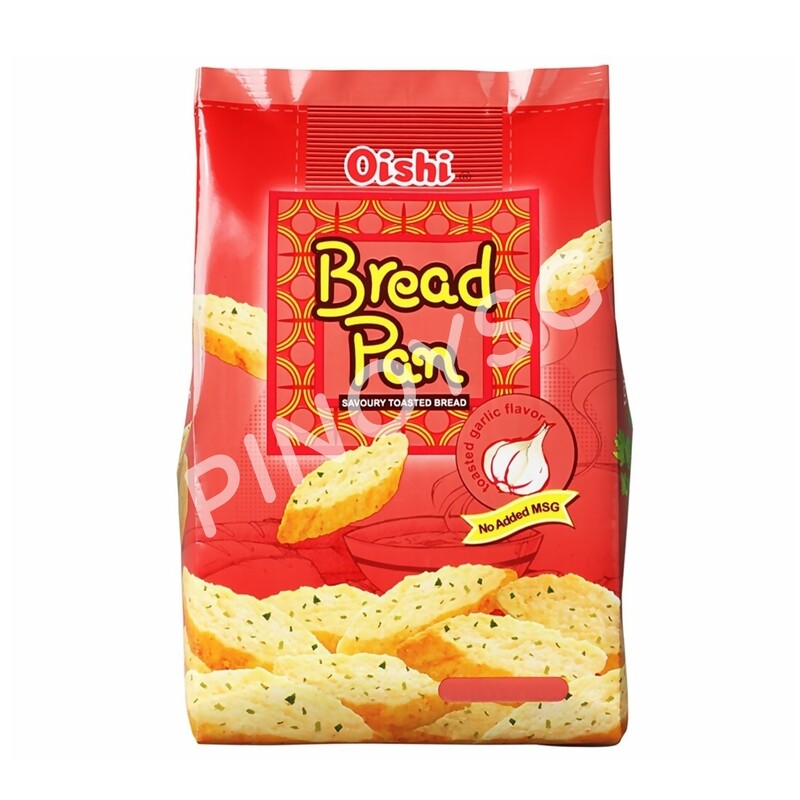 Oishi Bread Pan Toasted Garlic, 42g
