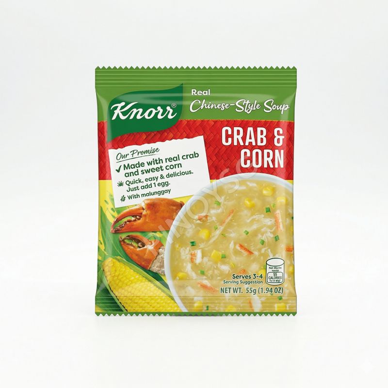 Knorr Crab &amp; Corn Soup, 55g