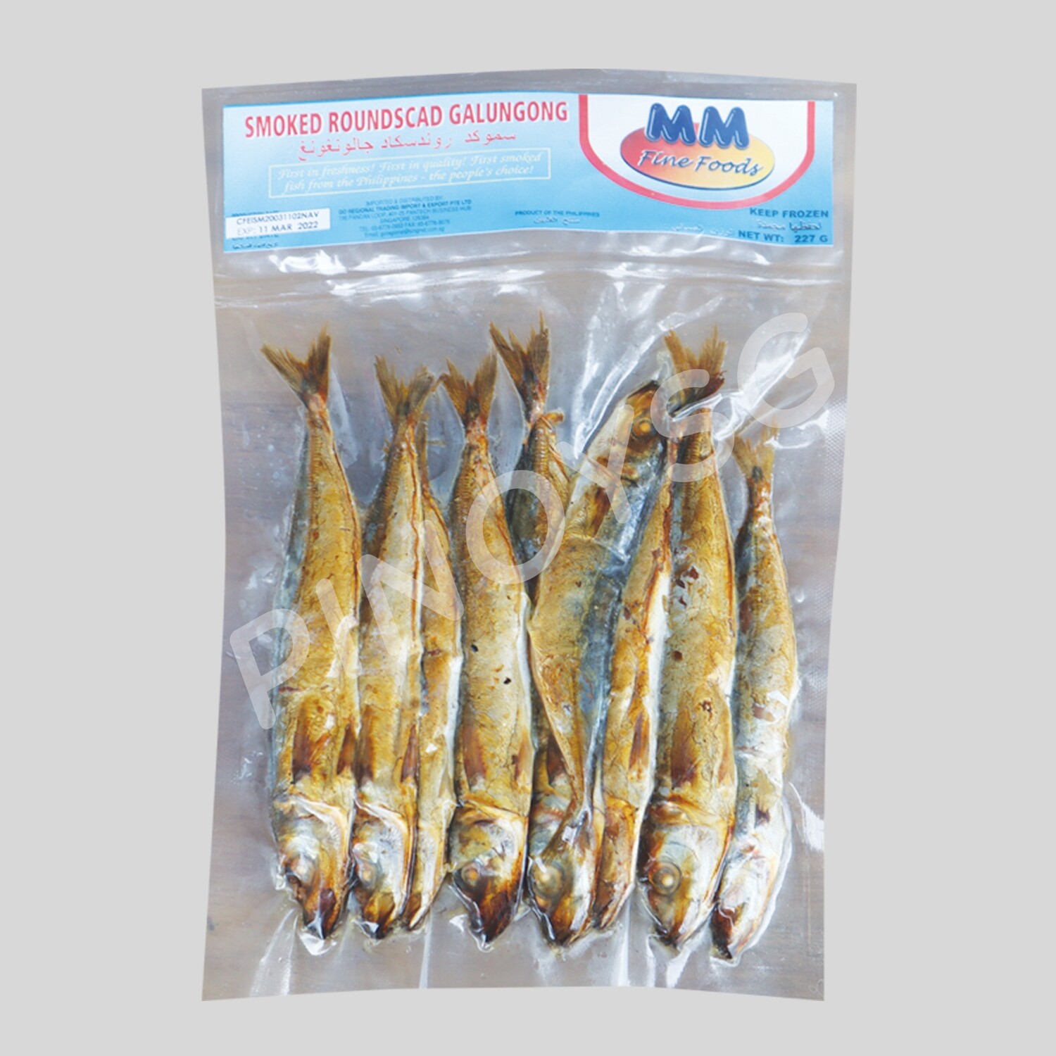 MM Fine Foods Tinapa Smoked Roundscad 227g