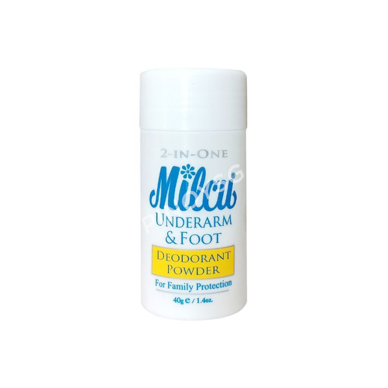 Milcu Underarm &amp; Foot Deodorant Powder, 40g 