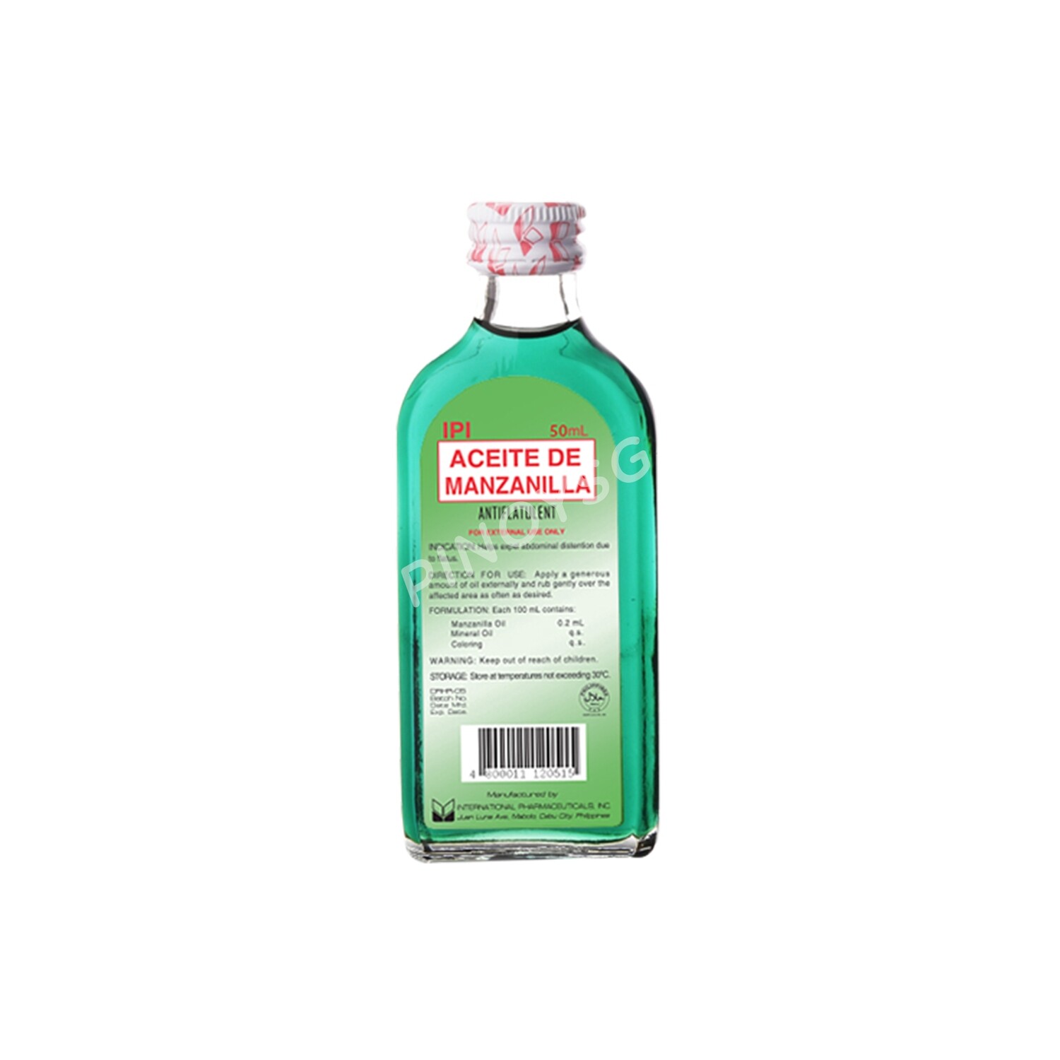 Aceite De Manzanilla, 50ml