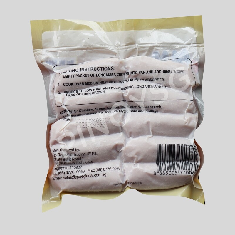 MM Fine Foods Smoked Chicken Longanisa 500g