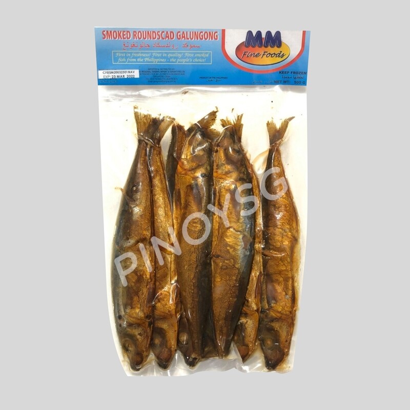 MM Fine Foods Tinapa Smoked Roundscad 500g