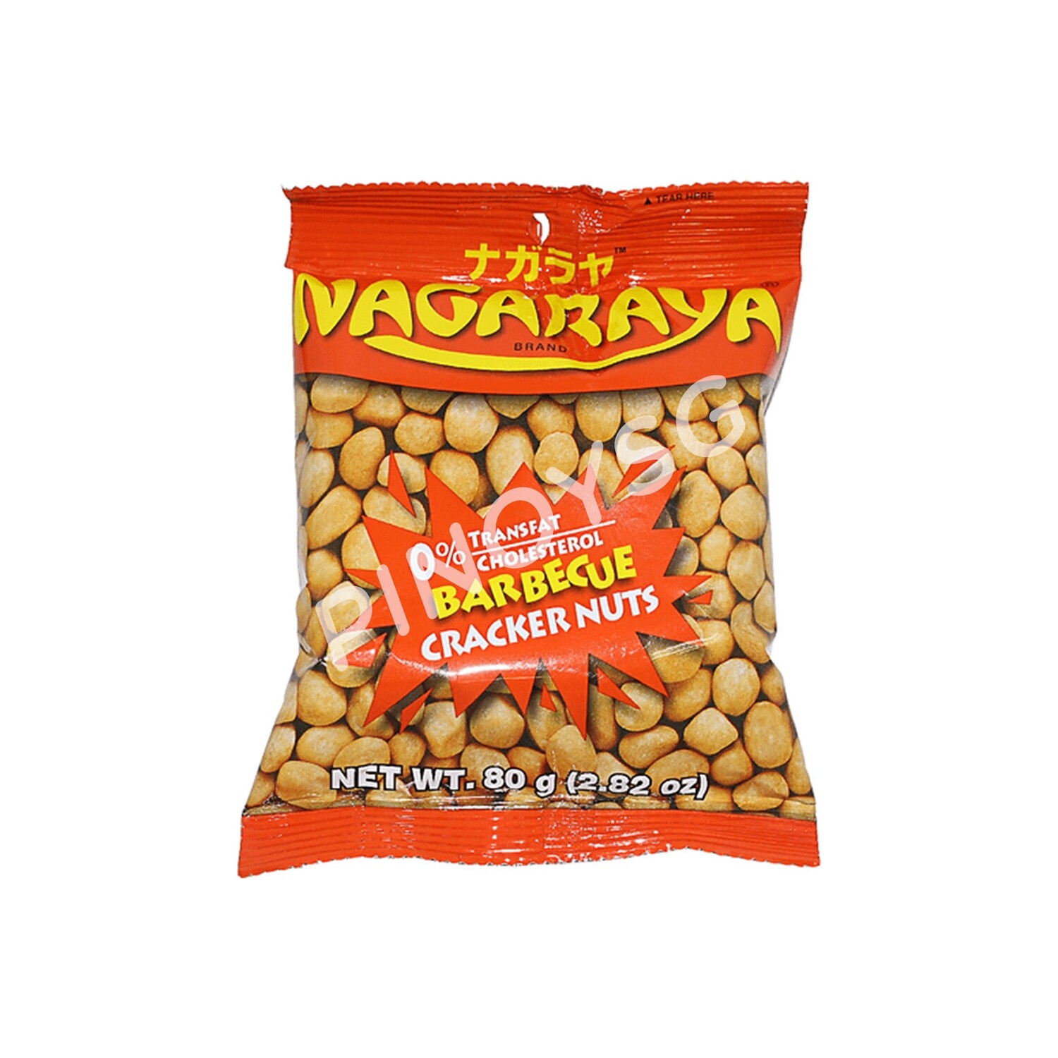 Nagaraya Barbecue Cracker Nuts, 80g