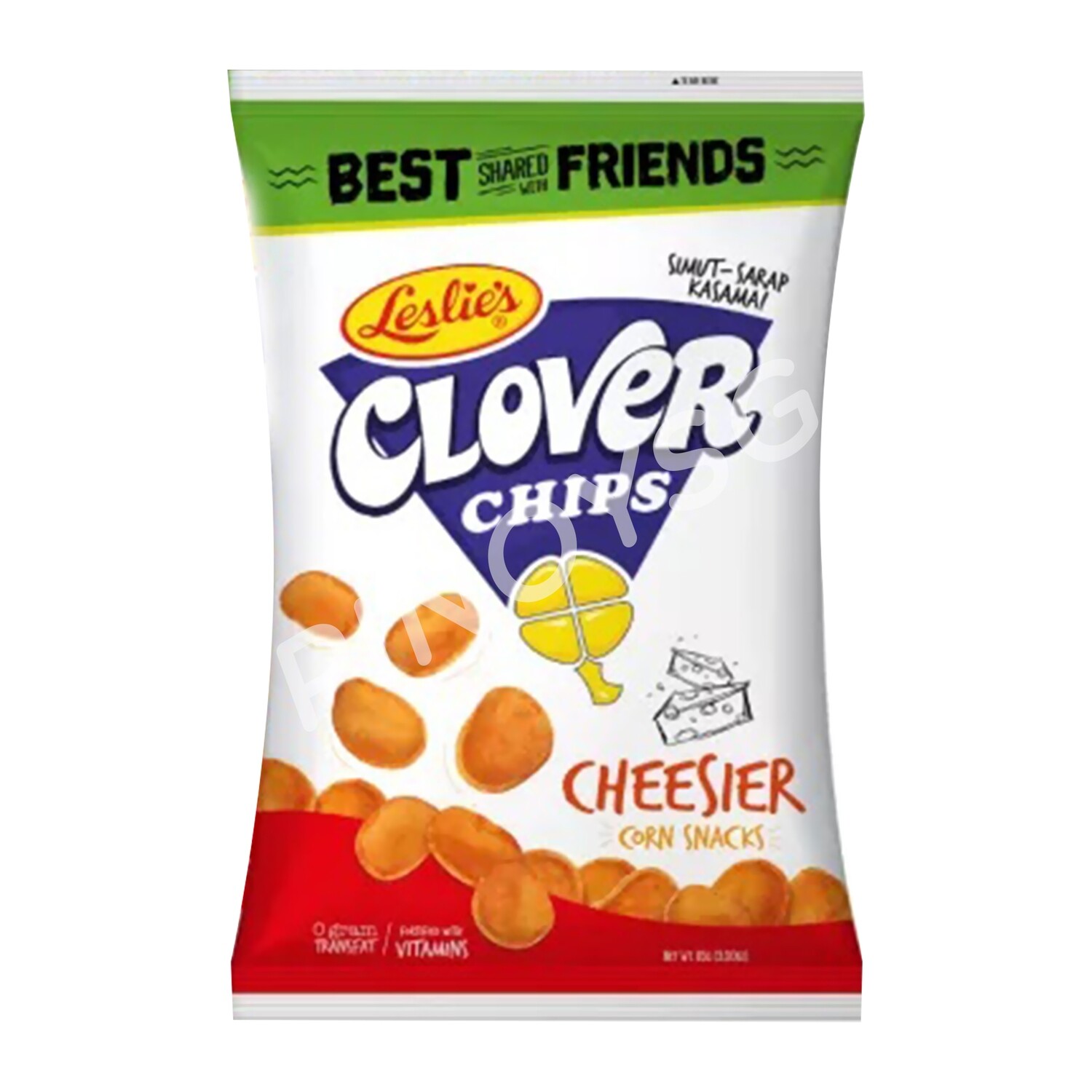Leslie's Clover Chips Cheese 85g