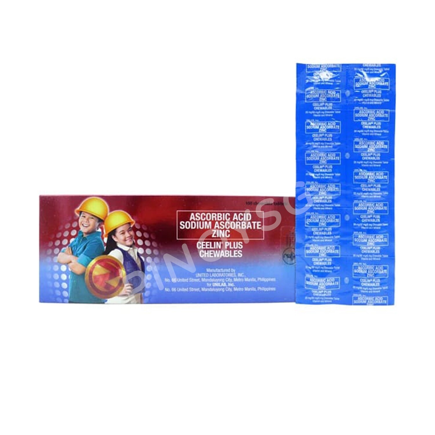 Ceelin Plus Chewable 10's