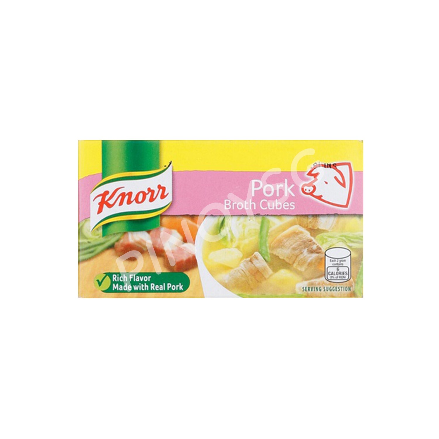 Knorr Pork Broth Cubes 6pcs per box