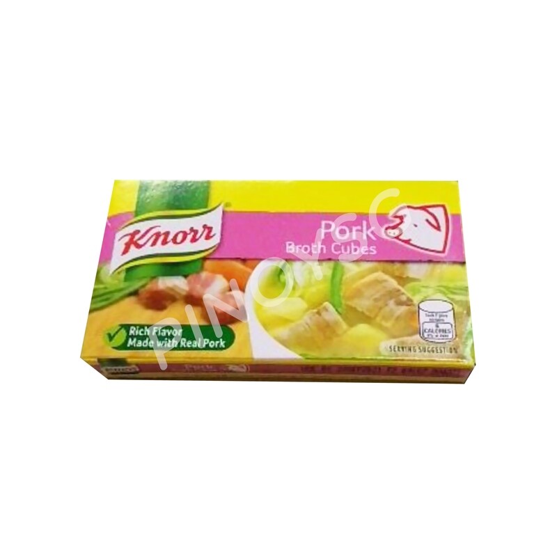 Knorr Pork Broth Cubes 6pcs per box, 60g