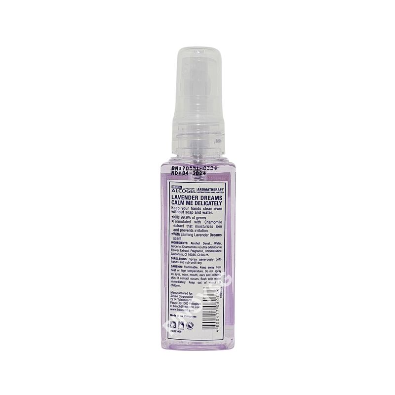 BENCH / Hand Sanitizer Spray in Lavender Dreams 50 ml