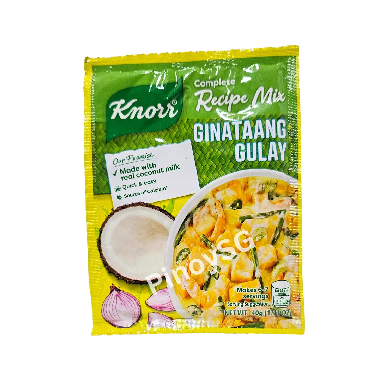 Knorr Ginataang Gulay Recipe Mix, 40g