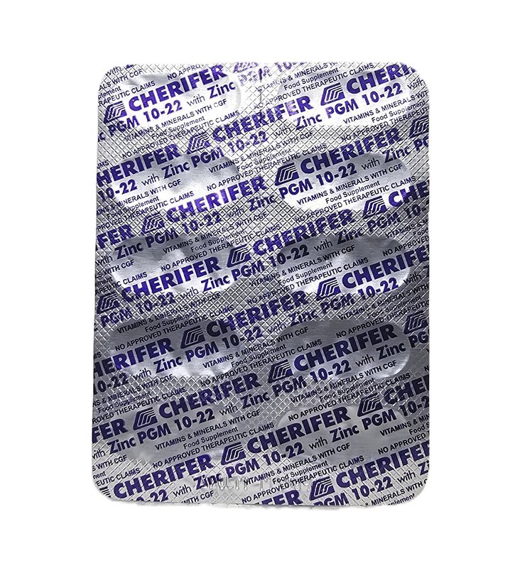 Cherifer PGM 10-22 With Zinc 10's ( 1 Banig )