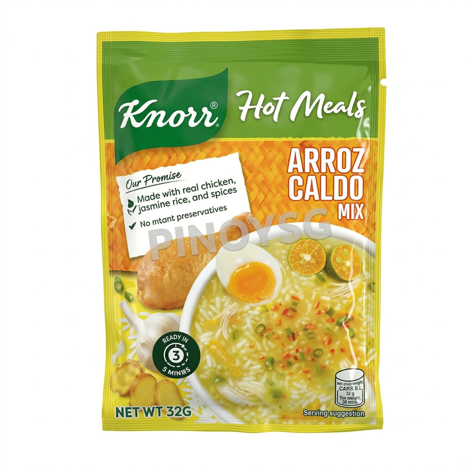 Knorr Hot Meals Instant Arroz Caldo Mix, 32g