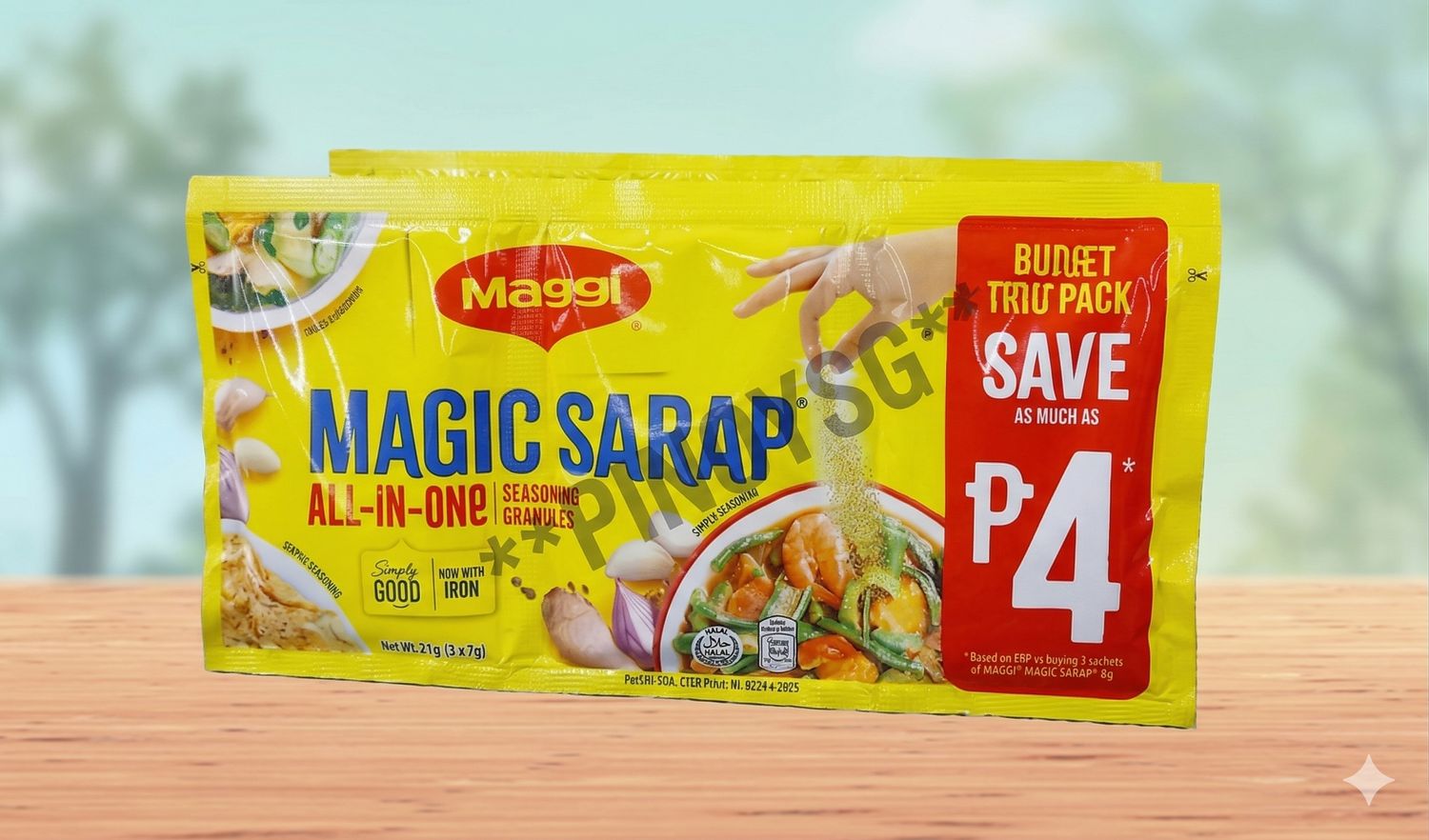 MAGGI® MAGIC SARAP® Triple Pack, 21g x 3
