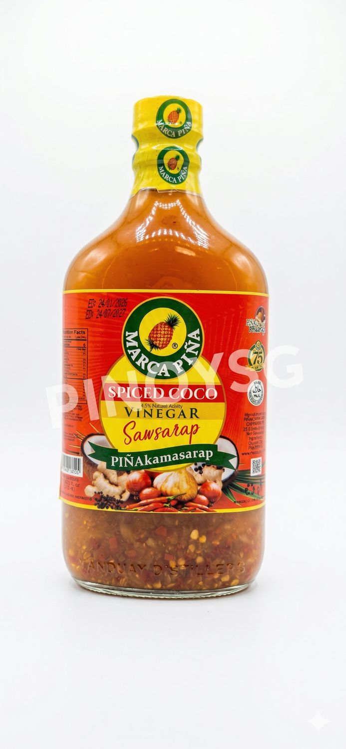 Marca Piña Spiced Coco Vinegar, 375ml