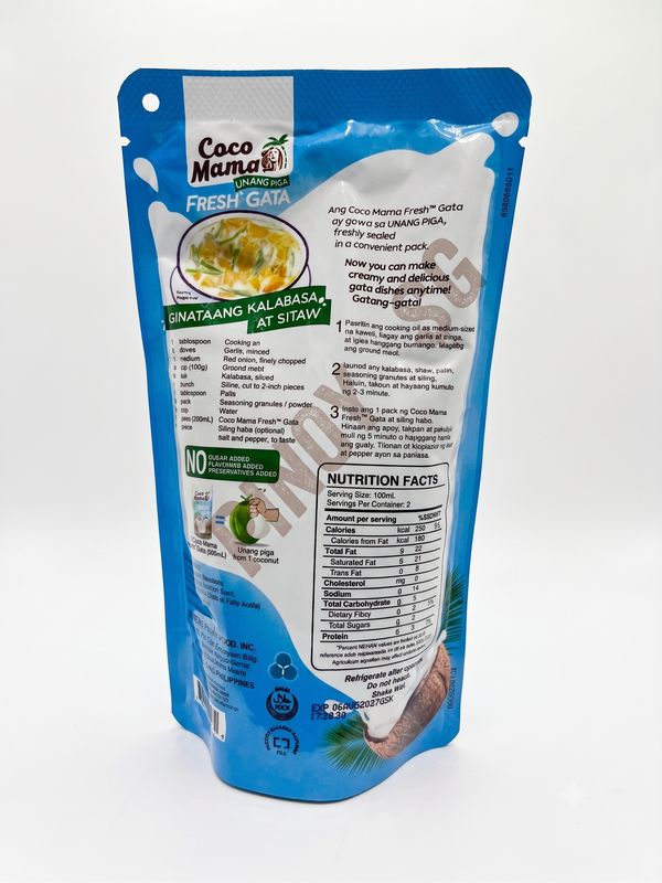 Coco Mama Fresh Gata 200ml