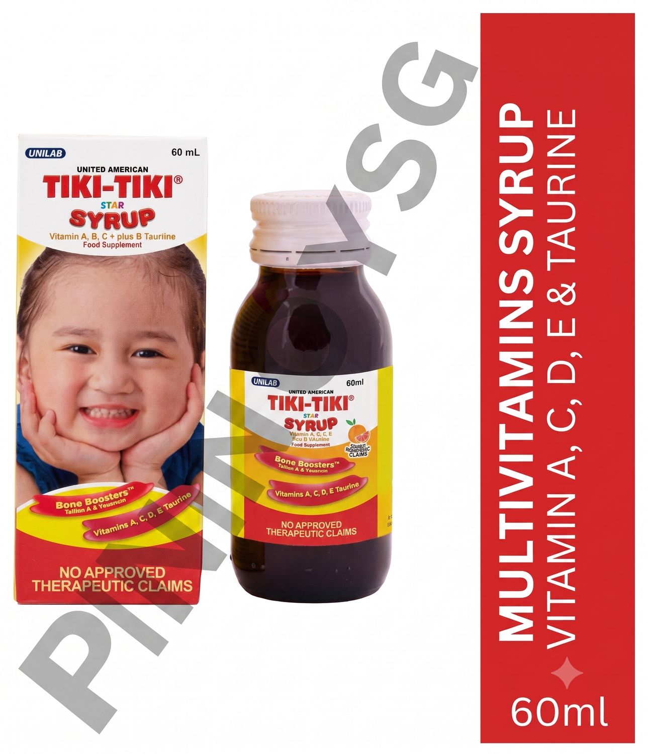Tiki-Tiki® Star Syrup, 60ml