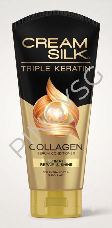 Creamsilk Conditioner Triple Keratin Rescue Repair Shine, 160ml