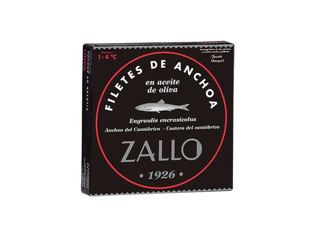 Premium Cantabrian anchovies (26 fillets) 165g/unit