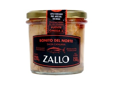Lomos de Bonito del Norte en salsa catalana - 220g/ud.