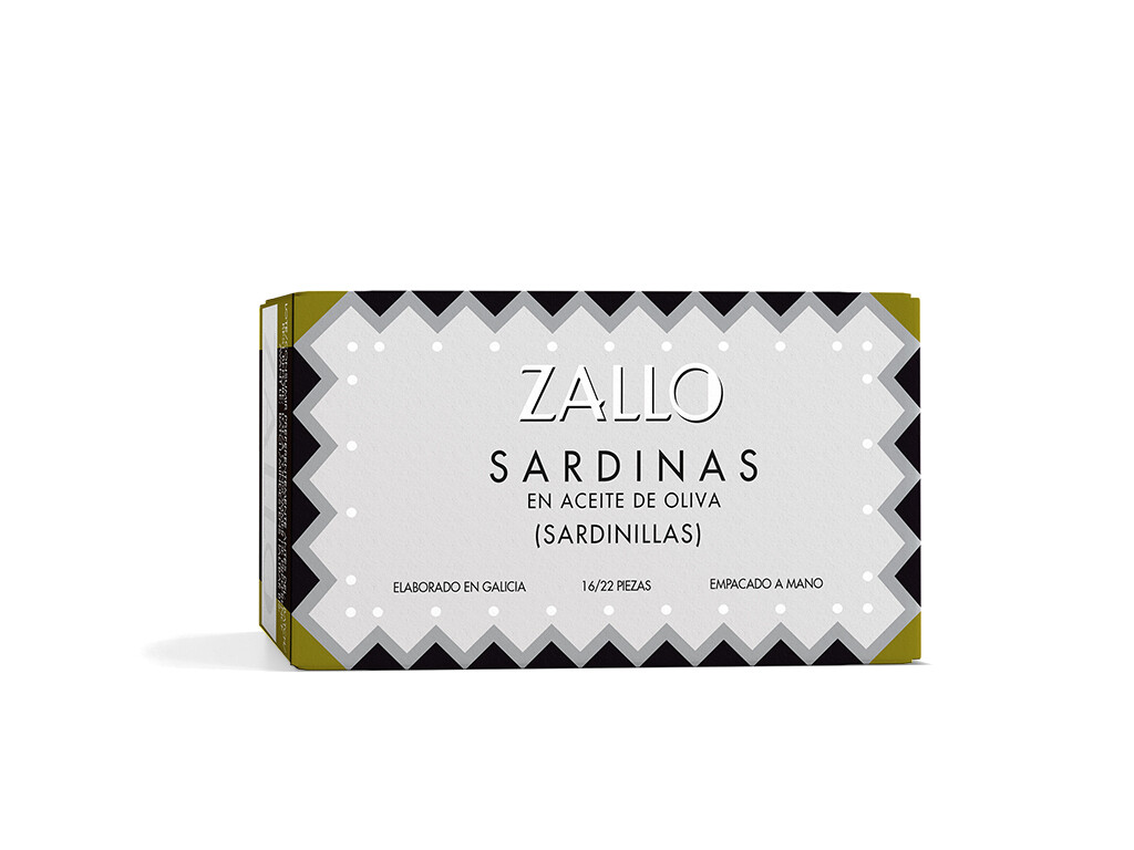Sardines in olive oil (16-22 pieces) 112g/unit.