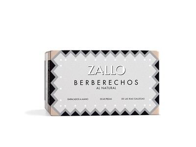 Berberechos al natural (35-45 piezas) 115g/ud.