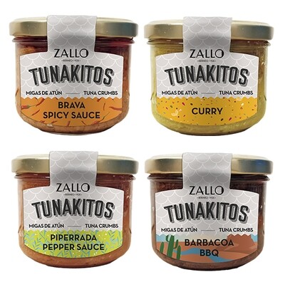Tunakitos box (mix flavors) 220g/unit.