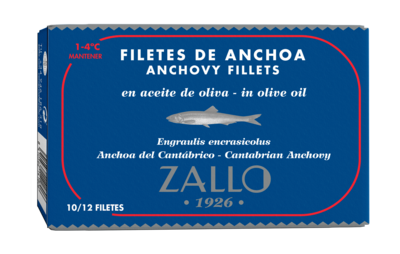 Anchoas del Cantábrico Basic (10/12 filetes) 110g/ud Anchoas del Cantábrico Basic (10/12 filetes) 110g/ud