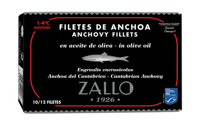Anchoas del Cantábrico MSC Premium (10/12 filetes) 110g/ud Anchoas del Cantábrico MSC Premium (10/12 filetes) 110g/ud