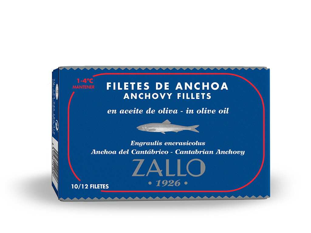 Cantabrian Anchovies Basic (10/12 fillets) 110g/unit