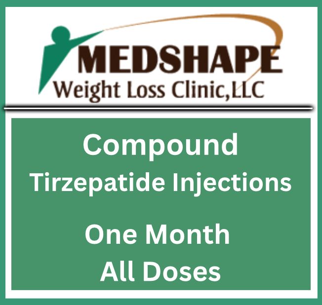 Tirzepatide -All Doses - 1 Month Tirzepatide -All Doses - 1 Month