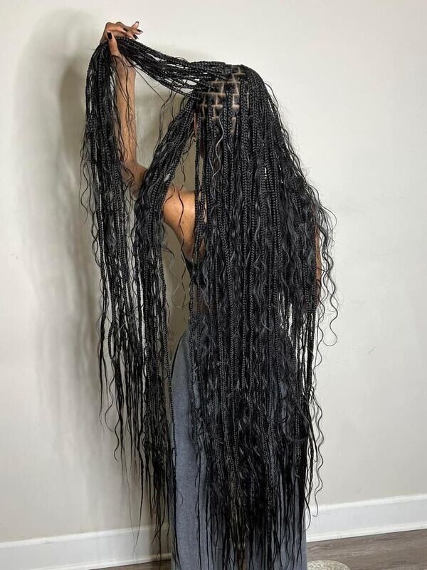 Boho Knotless Braids