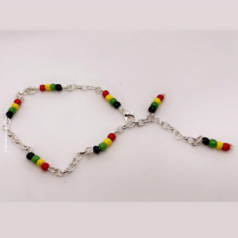 Rasta Anklet