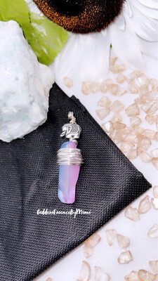 Colored Quartz Necklace