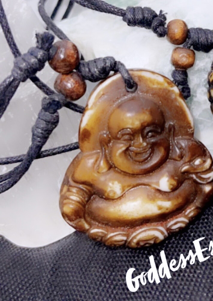 Bone Buddha Necklace, Buddha: Buddha 1